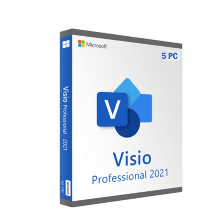 Visio 2021 Pro - 5PC