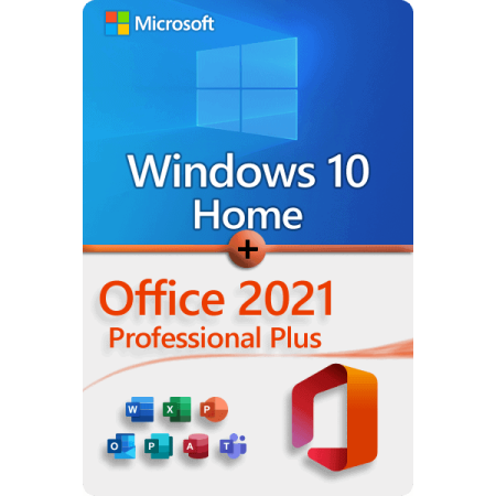 Windows 10 Pro + Office 2021 Pro Plus