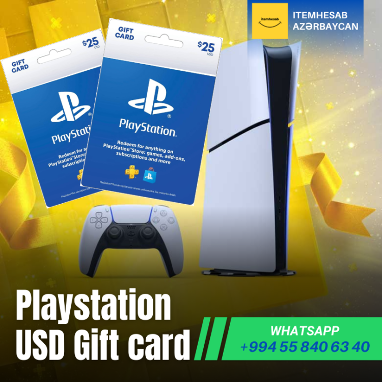 Playstation Usd Git card