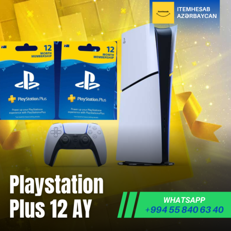 Playstation Plus 12 AY