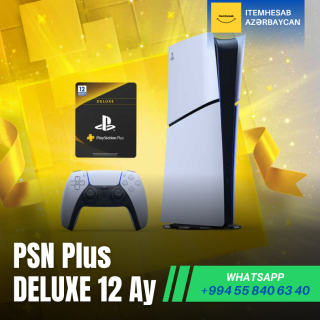 PSN Plus DELUXE 12 Ay