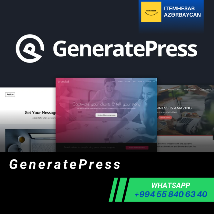 GeneratePress 12 Ay