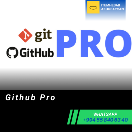 Github Pro 12 Ay