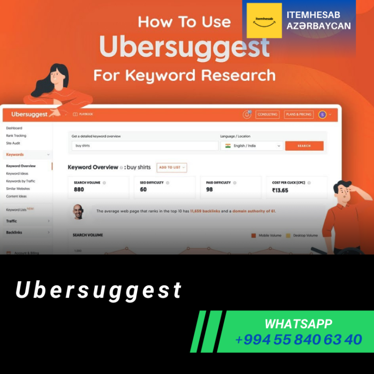 Ubersuggest 7 Günlük