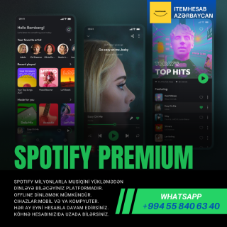 Spotify Premium Öz hesabınıza