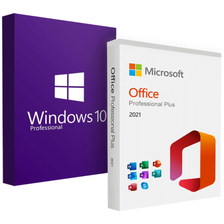 Windows 10 Pro + Office 2021 Pro Plus